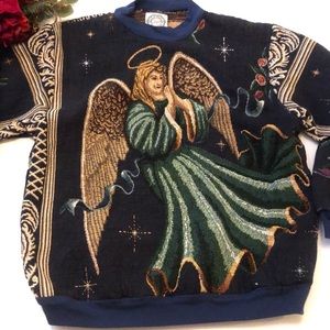 Sugar Street Weavers Angel Sweater Sugar Street Sweater Angel Christmas